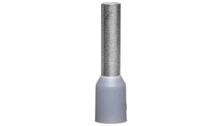Końcówka tulejkowa izolowana TI 4mm2/12mm szara cynowana TI4L12 /100szt./