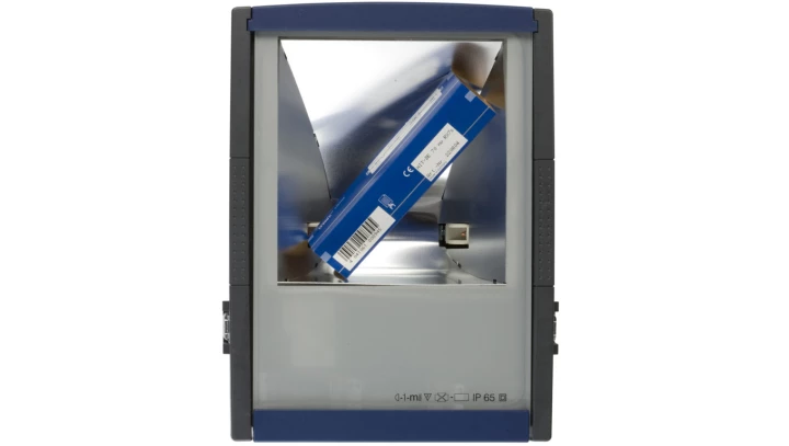 Projektor metalohalogenkowy 70W RX7s IP65 IIkl. asymetryczny HORUS GW85301M