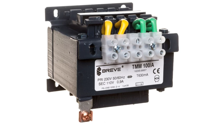 Transformator 1-fazowy TMM 100VA 230/110V 16245-9987