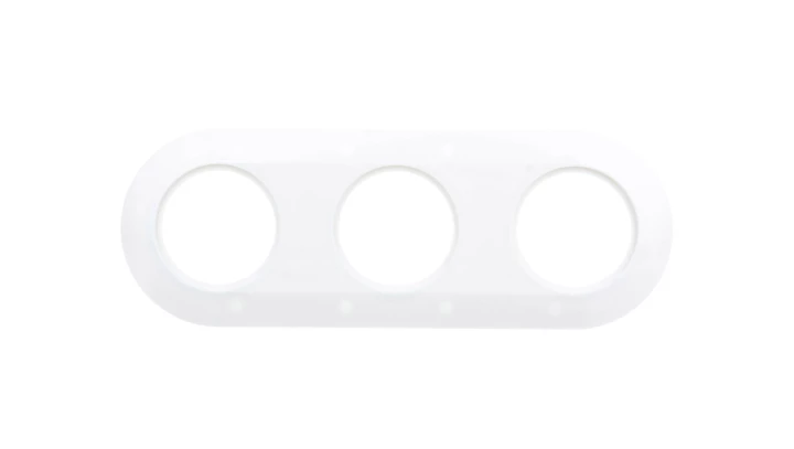 1930 Ramka potrójna biała 138139