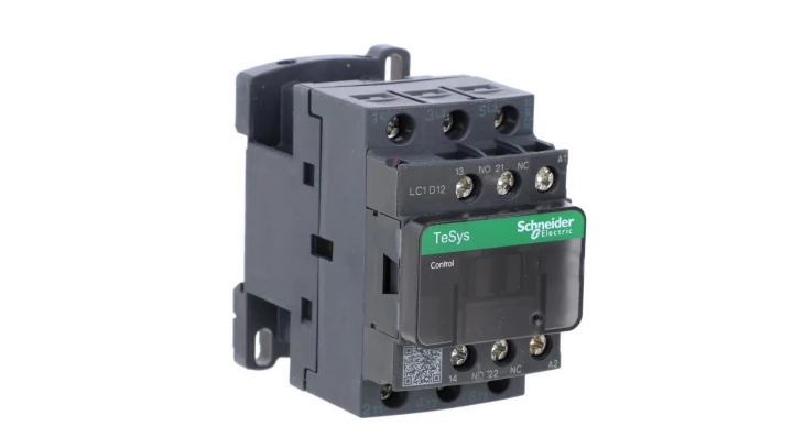 TeSys Deca Stycznik mocy 12A 3P 24V AC 1Z 1R LC1D12B7