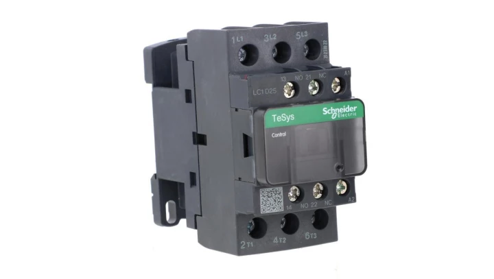 TeSys Deca Stycznik mocy 25A 3P 24V AC 1Z 1R LC1D25B7