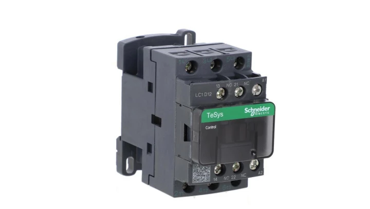 TeSys Deca Stycznik mocy 12A 3P 48V AC 1Z 1R LC1D12E7