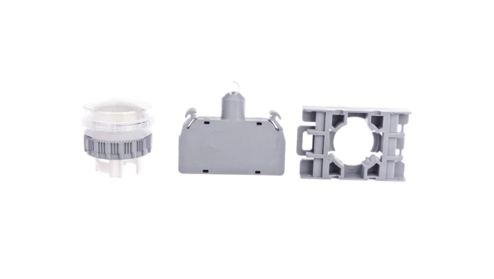 Lampka sygnalizacyjna 22mm biała 24-230V AC/DC IP65 SP22-LB-LED-UNIAC/DC