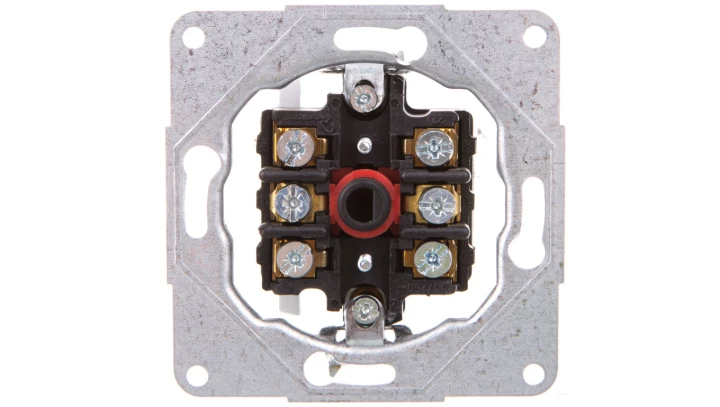 Fiorena Łącznik żaluzjowy 2-biegunowy 1Z na klucz 10A IP20 mechanizm 11004602