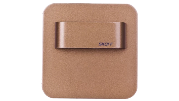 Oprawa LED 1,6W SALSA STICK SHORT M (mosiądz mat) / WW (ciepły biały) Aluminium + lakier IP56 MS-SST-M-H-1-PL-00-01