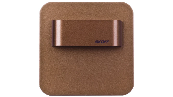 Oprawa LED 0,8W SALSA SHORT M (mosiądz mat) / WW (ciepły biały) Aluminium + lakier IP56 MS-SAL-M-H-1-PL-00-01