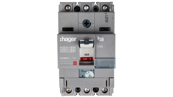 Wyłącznik mocy 40A 3P 25kA HHA040H