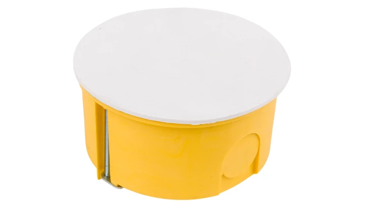 Puszka podtynkowa 80mm regips niepalna żółta PO-80 0209-0N /35szt/