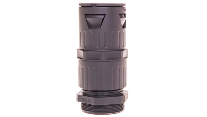 Dławnica do węża osłonowego M50 IP68 SILVYN KLICK-GPZ-M 50x1,5 szara 55500860 /10 szt./
