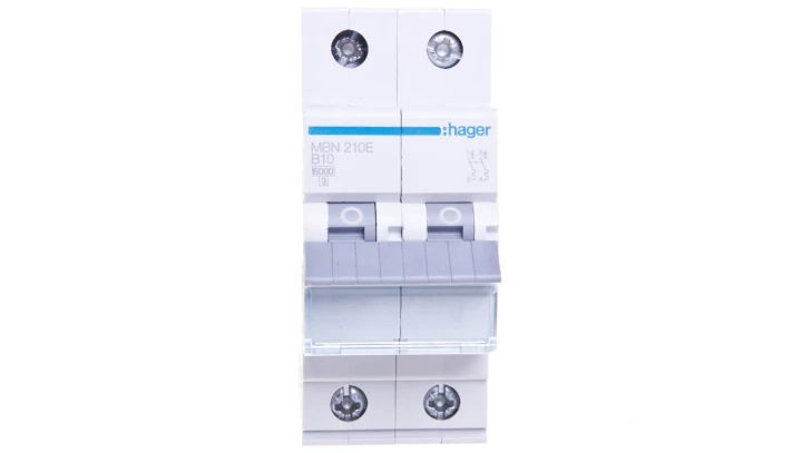 Wyłącznik nadprądowy 2P B 10A 6kA AC MBN210E