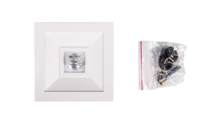 Oprawa awaryjna 3W 1h IP41 Ikl. LOVATO NC jednozadaniowa LVNC/3W/C/1/SE/X/WH