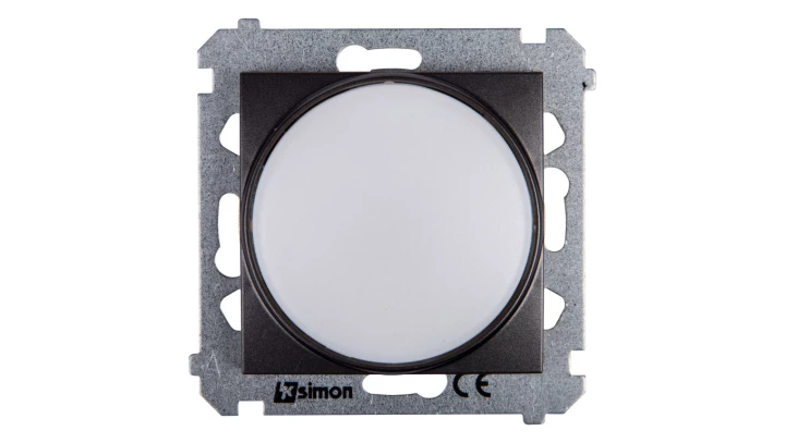 Simon 54 Sygnalizator świetlny LED białeświatło antracyt DSS1.01/48