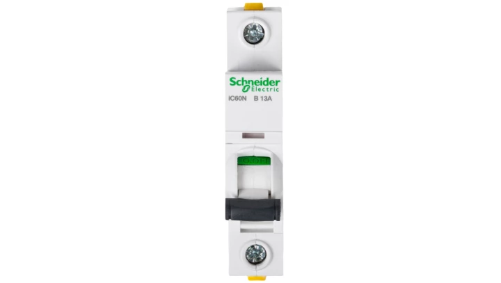 Wyłącznik nadprądowy 1P B 13A 6kA AC iC60N-B13 A9F03113