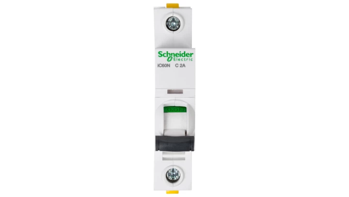 Wyłącznik nadprądowy 1P C 2A 6kA AC iC60N-C2 A9F04102