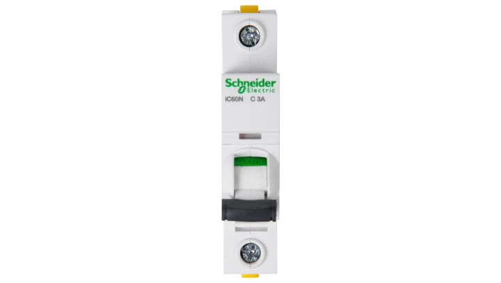 Wyłącznik nadprądowy 1P C 3A 6kA AC iC60N-C3 A9F04103
