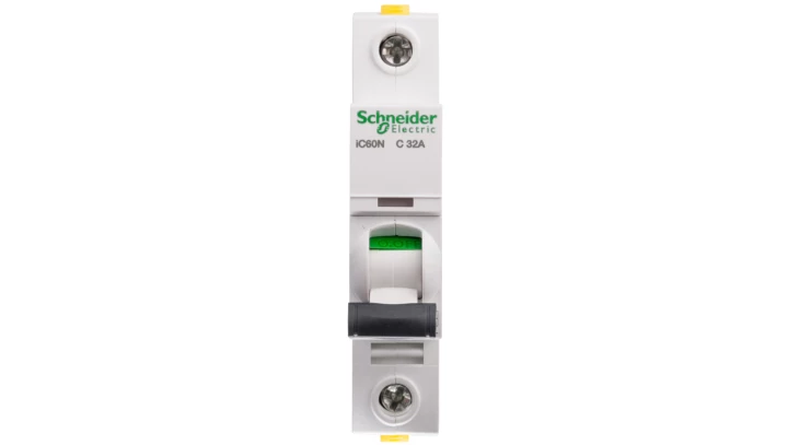 Wyłącznik nadprądowy 1P C 32A 6kA AC iC60N-C32 A9F04132