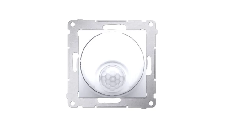 Simon 54 Czujnik ruchu tranzystorowy i zabezpieczeniem biały DCR11T.01/11