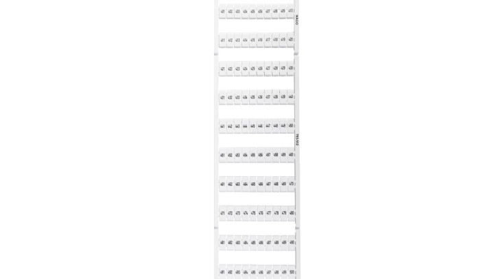 Oznaczniki WMB 1x 401-500 793-512 /5szt./