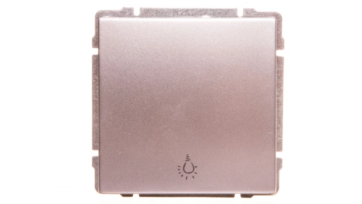 KOS66 Przycisk /światło/ aluminium 664013