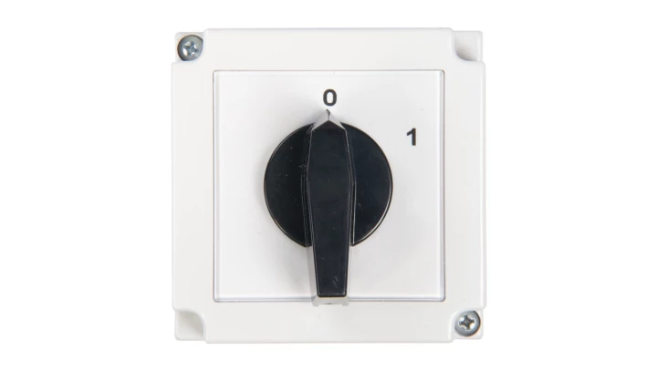 Łącznik krzywkowy 0-1 3P 16A w obudowie 4G16-10-PK R114 63-840306-021