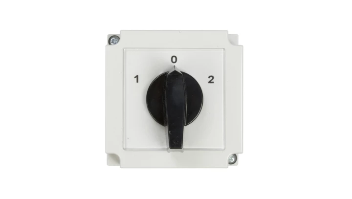 Łącznik krzywkowy 1-0-2 3P 25A w obudowie 4G25-53-PK R114 63-840345-031