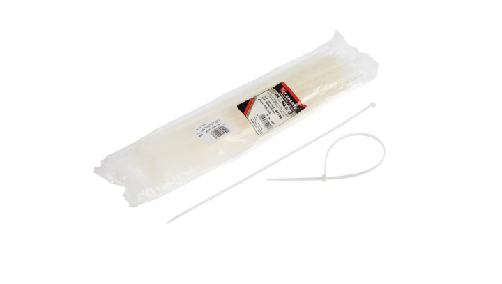 Opaska kablowa 360x4,5 biała BMB3748E /100szt./