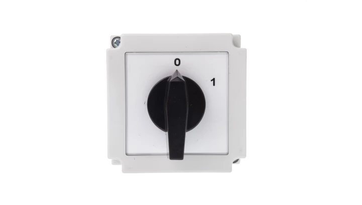 Łącznik krzywkowy 0-1 2P 16A w obudowie 4G16-91-PK R114 63-840395-021