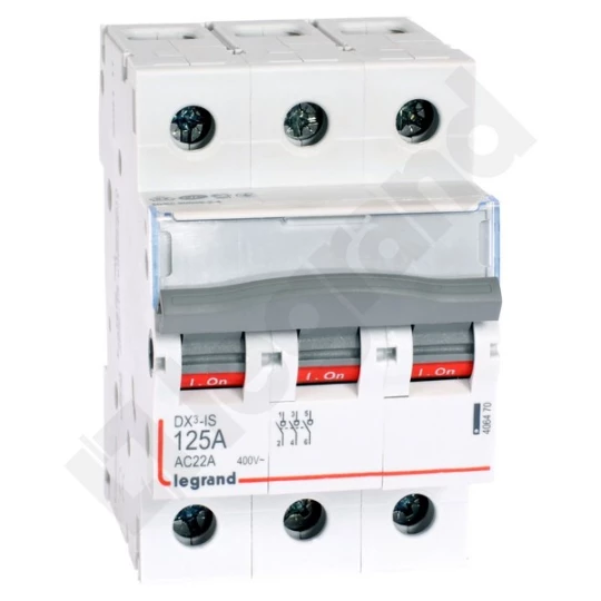 Rozłącznik modułowy 125A 3P FR303 004358/406470