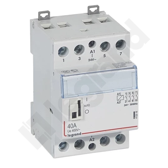 Stycznik modułowy 40A 4Z 0R 24V AC SM340 /z manipulatorem/ 412518