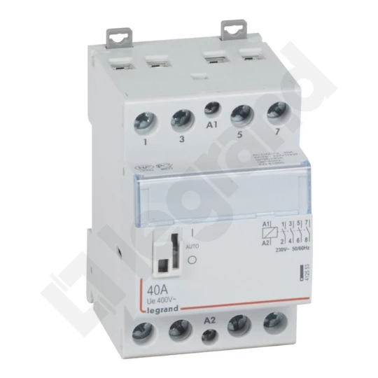 Stycznik modułowy 40A 4Z 0R 230V AC SM340 /z manipulatorem/ 412553