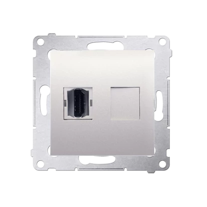 Simon 54 Gniazdo HDMI kremowe DGHDMI.01/41