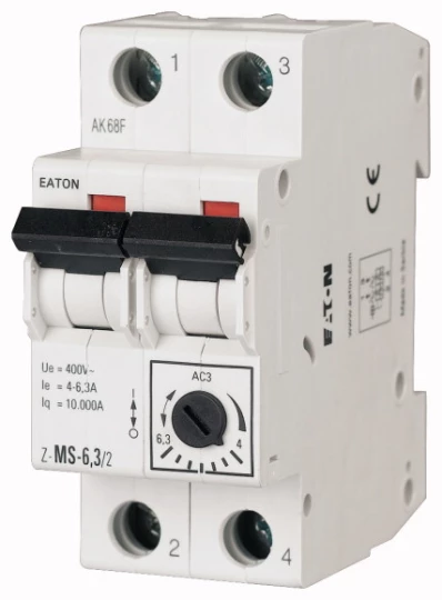 Wyłącznik silnikowy 2P 2,2kW 10-16A Z-MS-16/2 248399