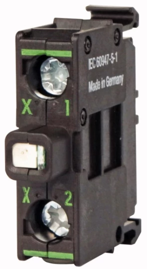 Oprawka z LED niebieska 12-30V AC/DC M22-LEDC-B 218058