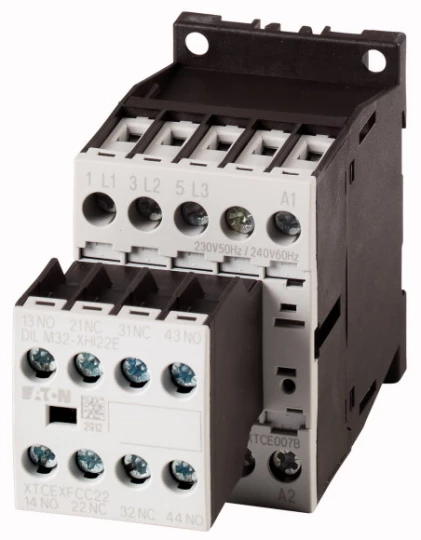 Stycznik mocy 9A 3P 230V AC 2Z 2R DILM9-22(230V50HZ,240V60HZ) 106361