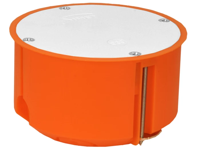 Puszka regips fi80 z przykręcaną pokrywą P80F 33244008 /10szt./