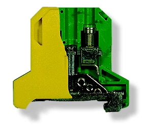 Złączka szynowa ochronna 4mm2 zielono-żółta ZSO1-4.0 14313319