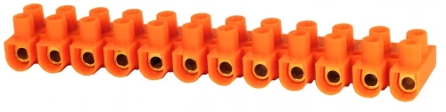 Listwa zaciskowa gwintowa 12-torowa 10mm2 pomarańczowa 400V LTF 12-10.0 21512108
