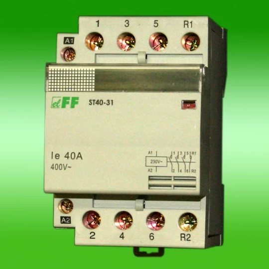 Stycznik modułowy 40A 4Z 0R 230V AC ST40-40