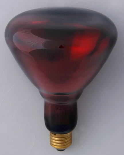 Promiennik podczerwieni E27 150W 123mm R123 rubin PRO-1960