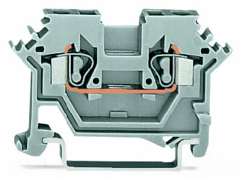 Złączka szynowa 2-przewodowa 2,5mm2 szara 280-601