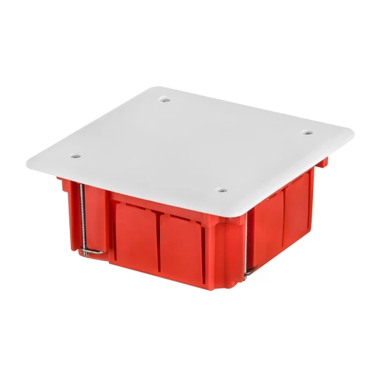 INSTALL-BOX Puszka instalacyjna p/t karton-gips 105x105x50mm ceglasta 0262-00