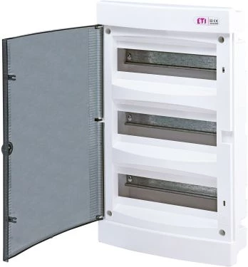 Rozdzielnica modułowa 3x12 podtynkowa /transparentna/ IP40 ECM36PT-S DIDO 001101076