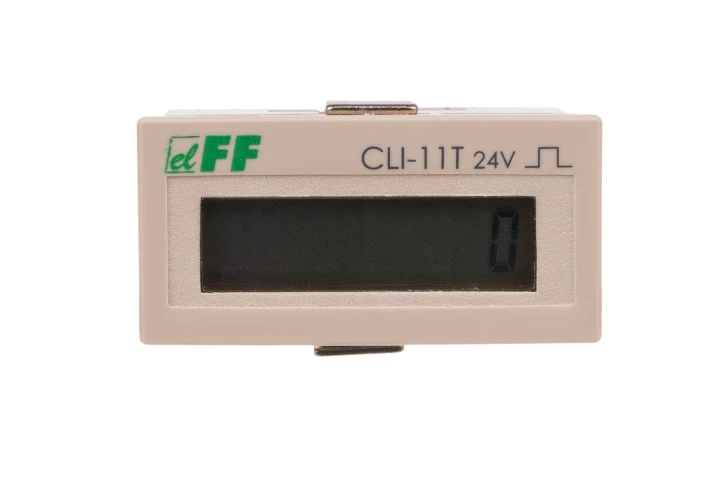 Licznik impulsów 4-30V DC 8 znaków cyfrowy tablicowy 48x24mm CLI-11T-24V