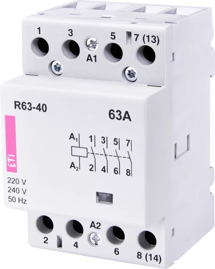 Stycznik modułowy 63A 230V AC 4Z 0R R 63-40 002463450