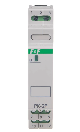 Przekaźnik elektromagnetyczny 2P 8A 12V AC/DC PK-2P-12V