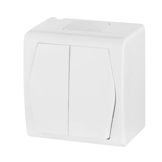 Hermes2 Łącznik hermetyczny świecznikowy 10A IP44 biały 1002-00