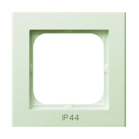 SONATA Ramka pojedyncza do łączników IP44 ecru RH-1R/27