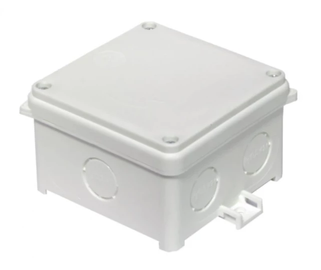 Puszka n/t hermetyczna pusta 88x88x55mm IP67 biała N80x80S odporna na UV 35133206