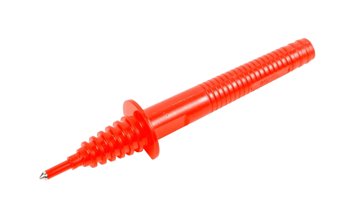 Sonda ostrzowa z gniazdem bananowym czerwona 5kV WASONREOGB2